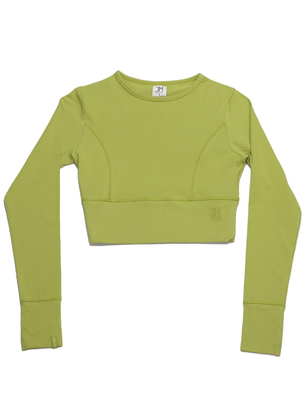 Crop Length | Long Sleeve Top
