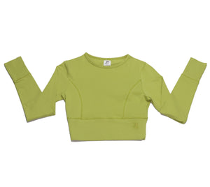 Crop Length | Long Sleeve Top