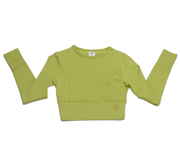 Crop Length | Long Sleeve Top