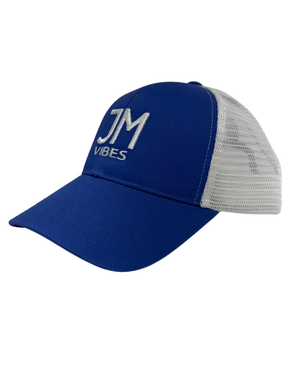 White on Blue | Hat