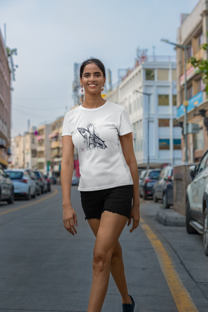 B&W Girl Surfboard | Short Sleeve