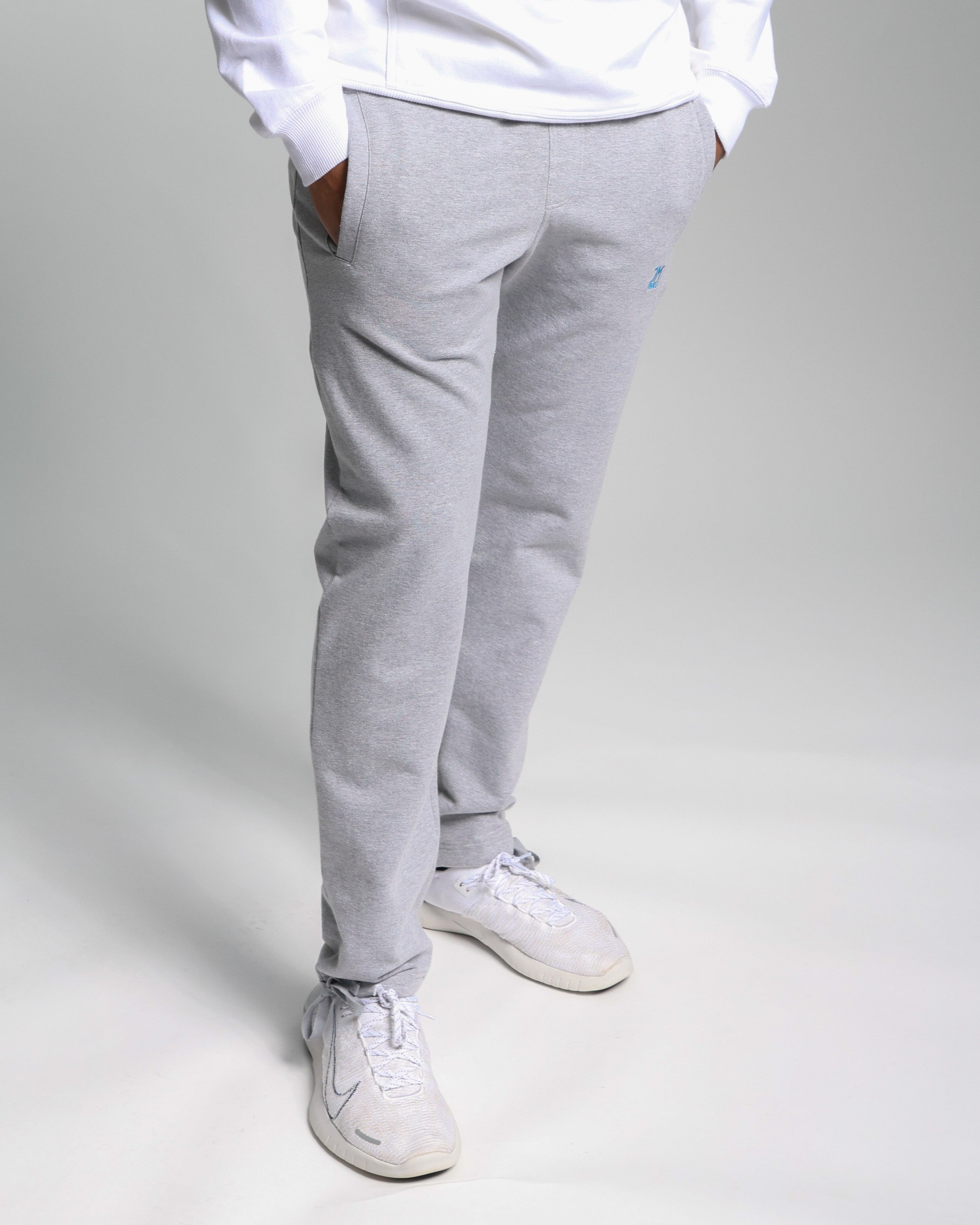 ◇ENZO BLUES◇ Fleece Jogger Pants Lemon Gemma Jogger Pant Heather Electric Blue – koihappiness