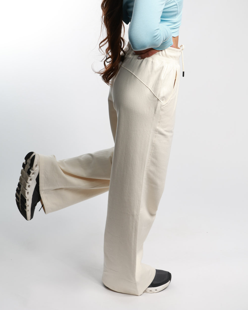 Wide Leg Fleece | Ladies Pants