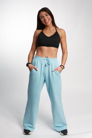 Wide Leg Fleece | Ladies Pants