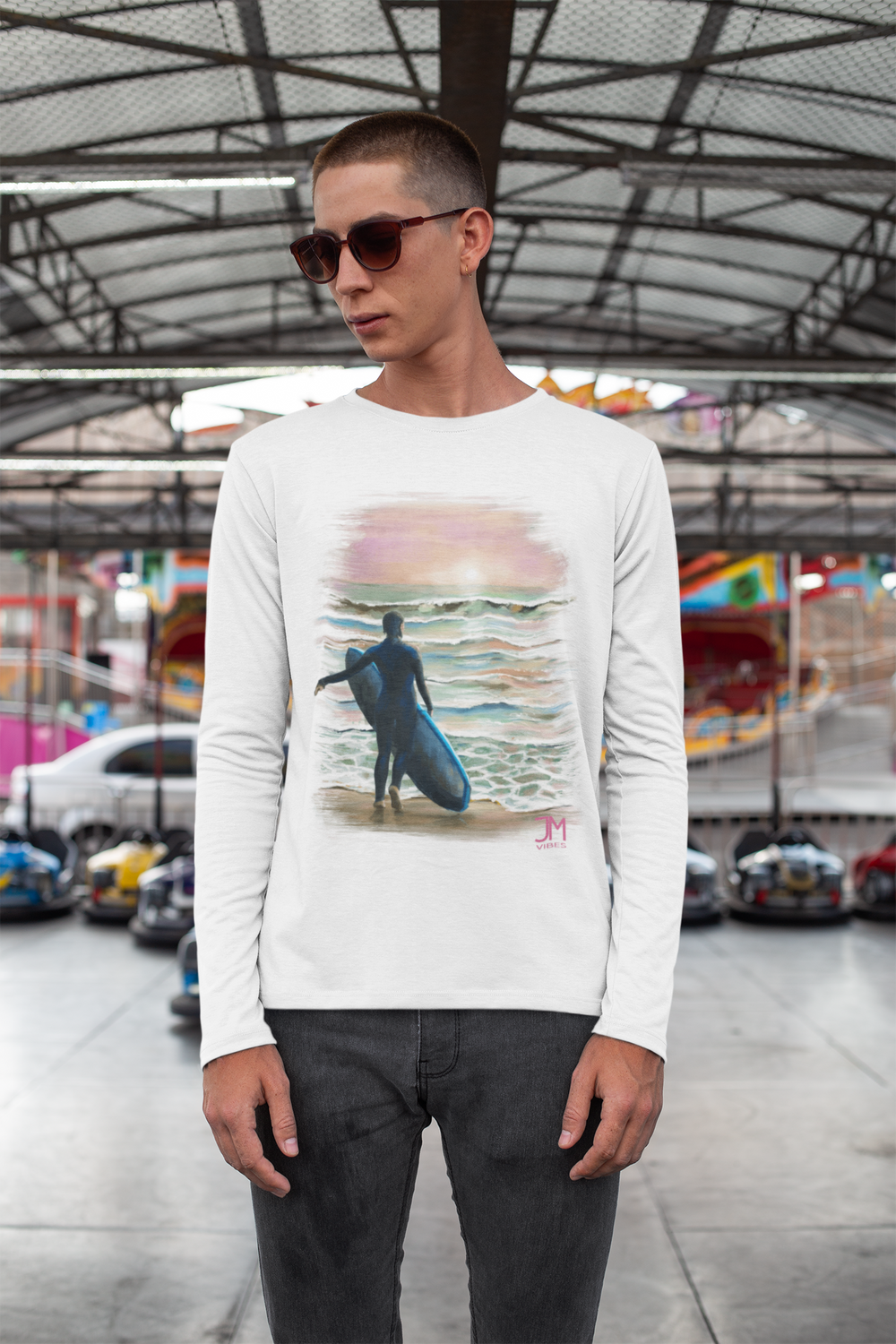 Surfer Longboard | Long Sleeve