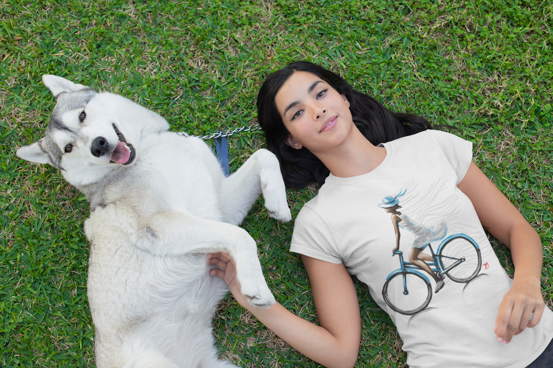 t-shirt-mockup-of-a-woman-lying-on-the-grass-with-her-dog-30660.png