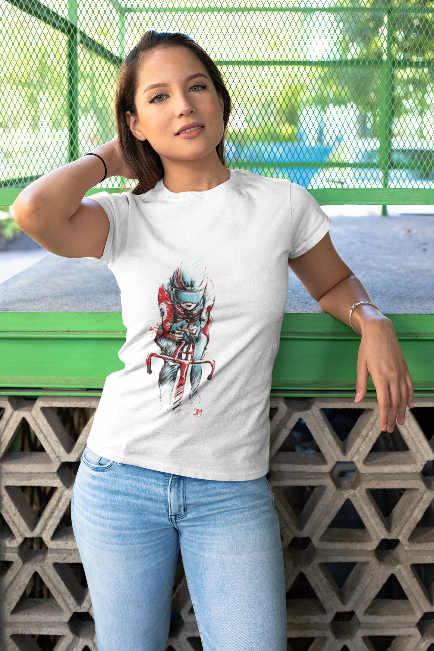 t-shirt-mockup-of-a-young-woman-fixing-her-hair-28206.png