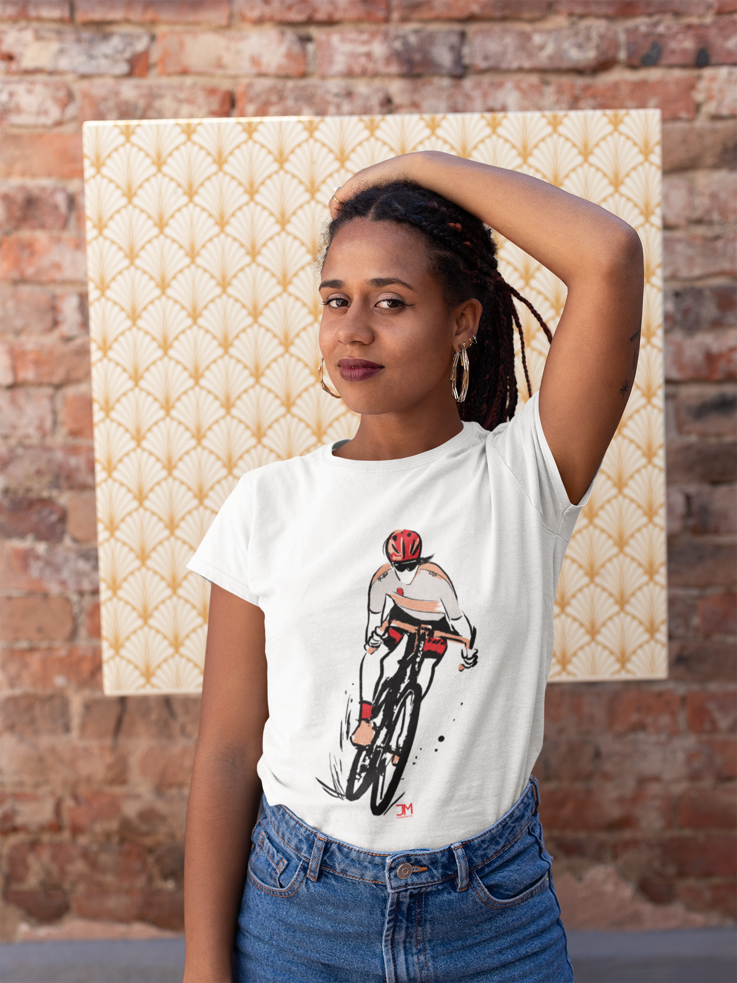 tee-mockup-of-a-girl-wearing-hoop-earrings-standing-in-front-of-a-brick-wall-24091.png